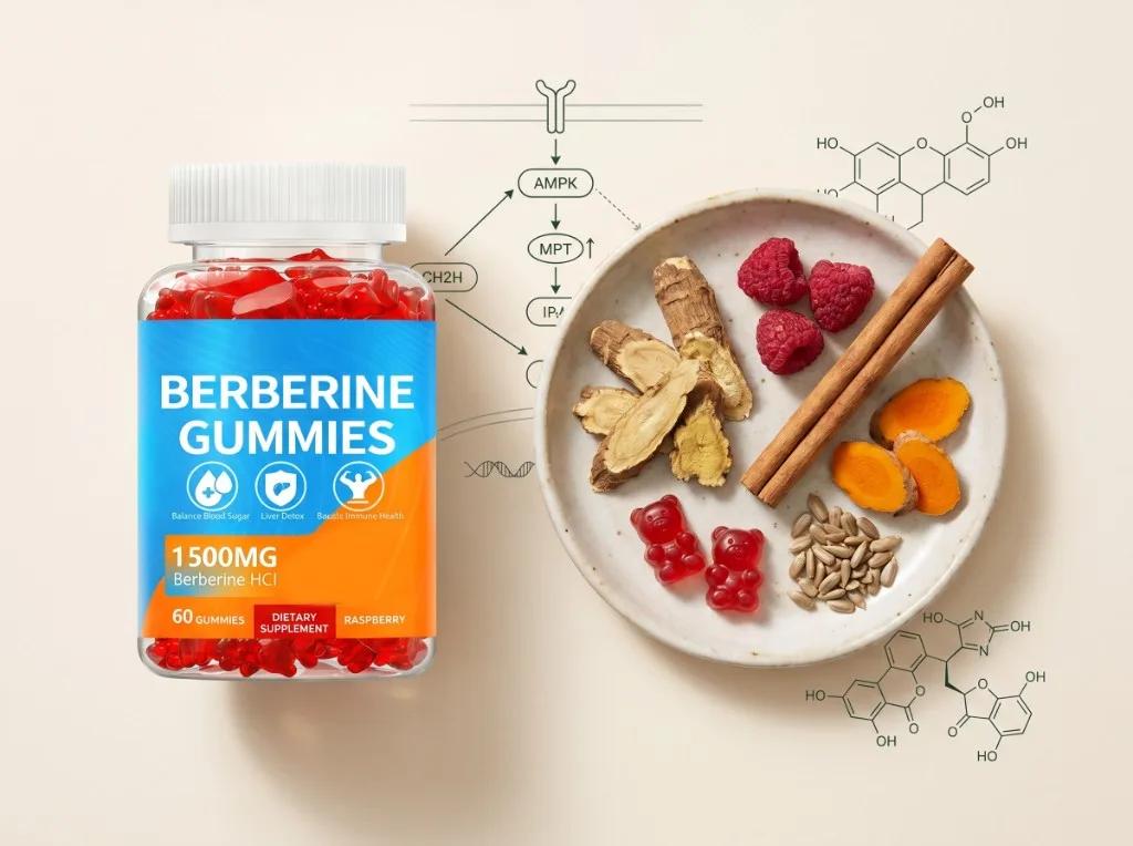 Mecanismo y composición de Berberina HCl 1500 mg