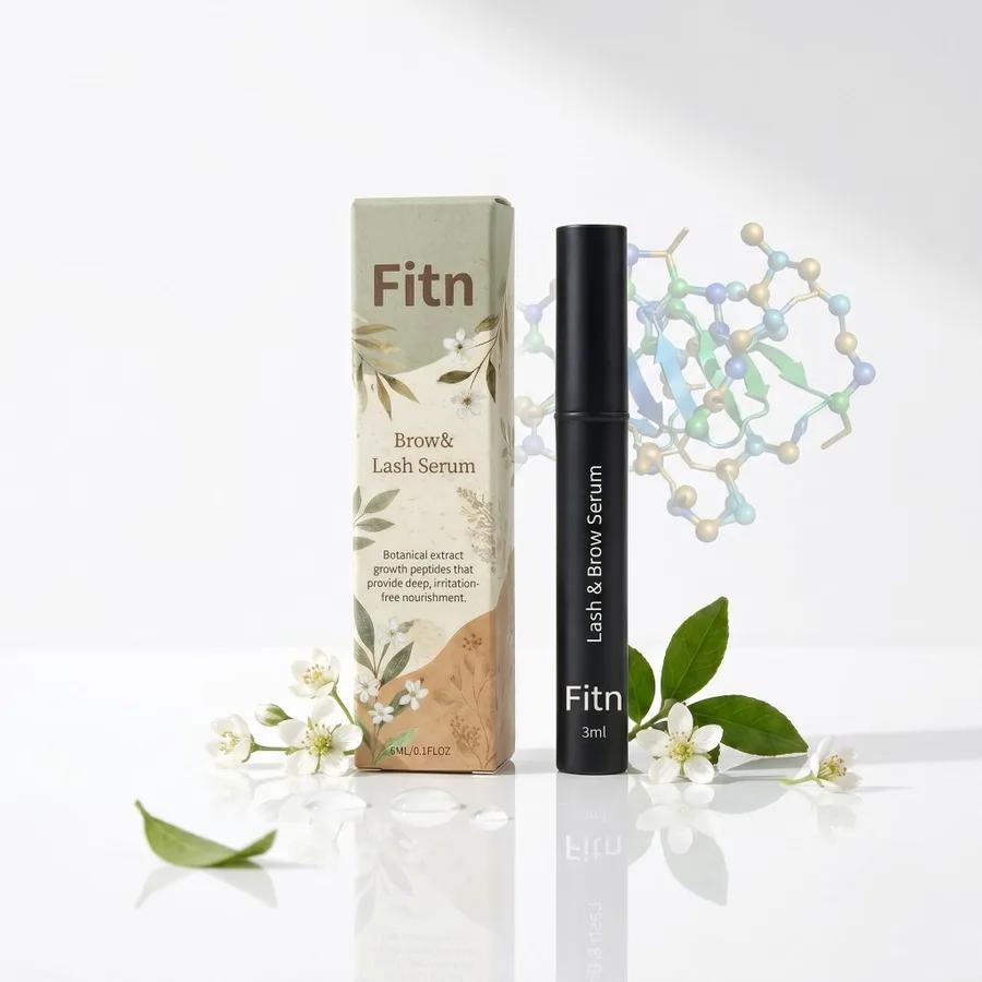 Sérum de Péptidos para Pestañas y Cejas con caja botánica